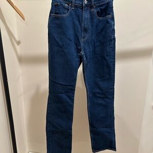 Abercrombie & Fitch Dark Blue Straight Jeans